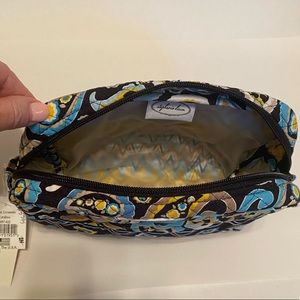 New with tags-Stephanie Dawn Medium Cosmetic Catalina Lined Makeup Bag